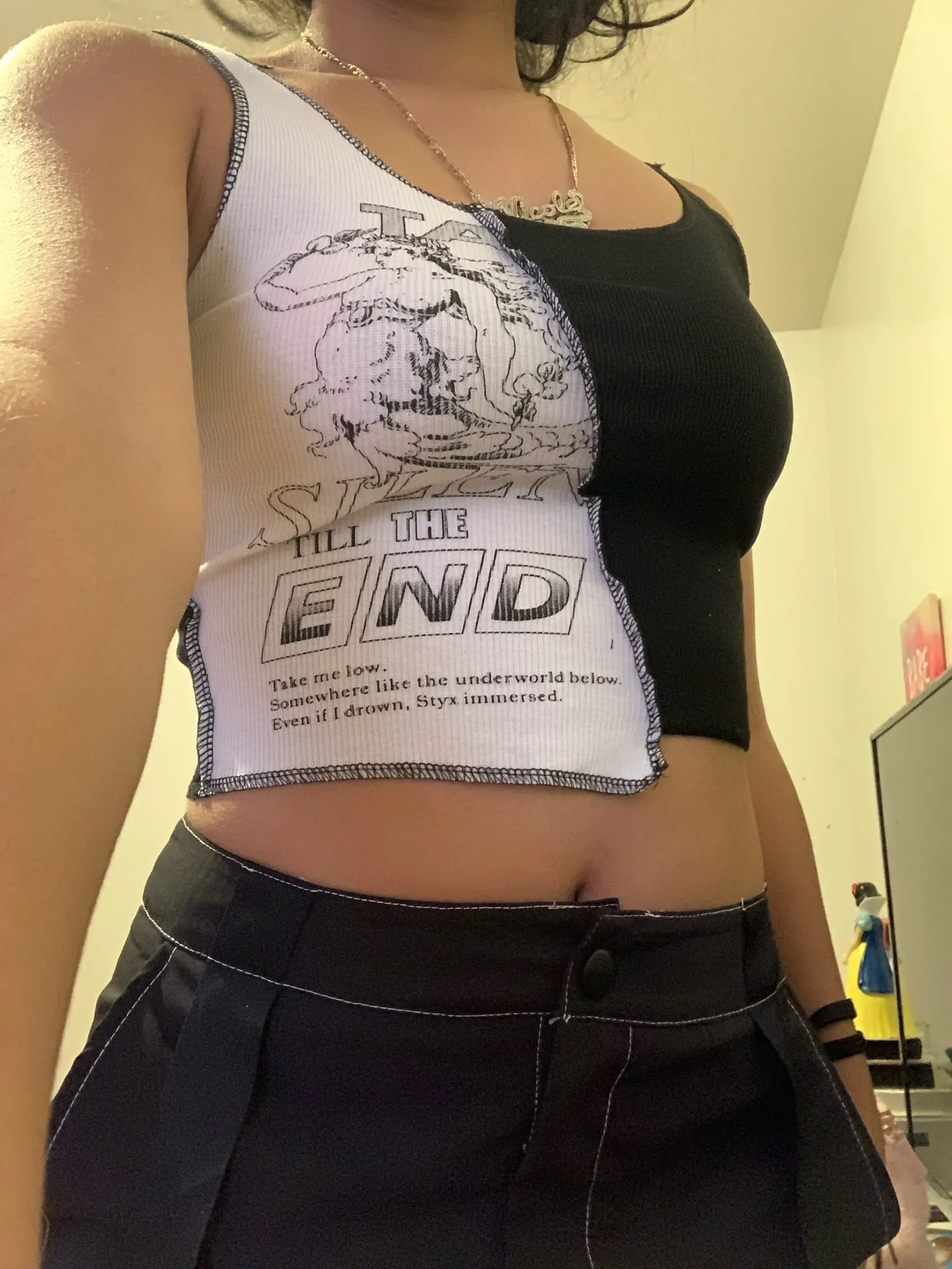 Tank Top with graphic print Egirl Punk photo review