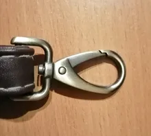 Uds Metal desmontable gancho gatillo Clips hebillas de correa de cuero/cinturón llavero correas de Pet Correa ganchos 2 tamaños