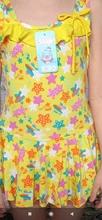 Traje de baño de una pieza para niñas, bañador con falda y estampado de flores, traje de baño para playa, ropa de primavera