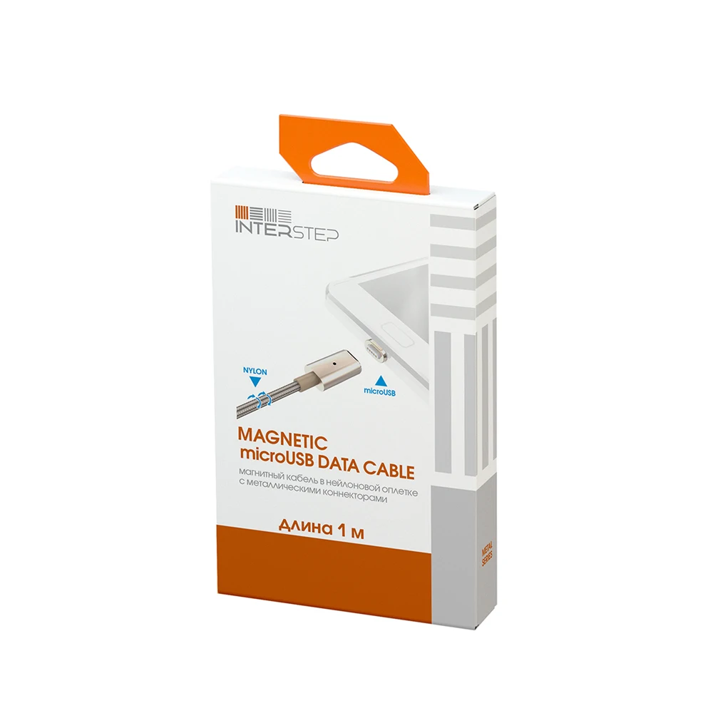 Кабель передачи данных INTERSTEP Micro Usb, 1 Метр
