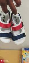 2021 de los niños de verano sandalia masculina de cuero de bebé de los niños zapatos de playa niños deportes antideslizante Casual sandalias B841