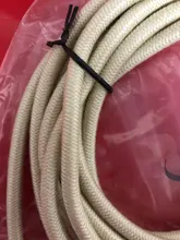 Lamp Power-Cord Fabric-Cable Round-Textile Electrical-Wire Colorful Vintage Flexible