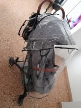 Cubierta impermeable Universal para cochecito de bebé, cubierta transparente para la lluvia, 2019