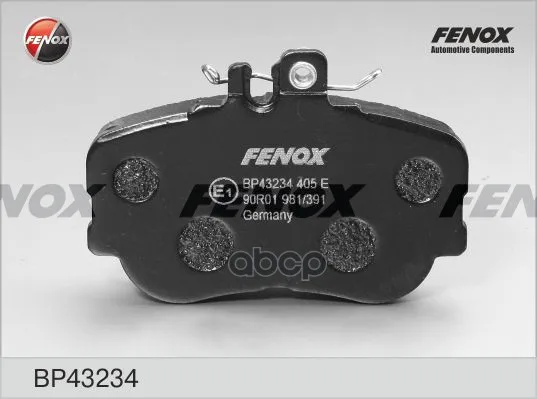 Колодки Тормозные Дисковые FENOX арт. BP43234