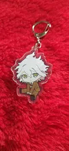 Danganronpa-Llavero de ventilador acrílico de doble cara, colección de Anime, figuras para juego, Nanami, ChiaKi, Nagito, Komaeda