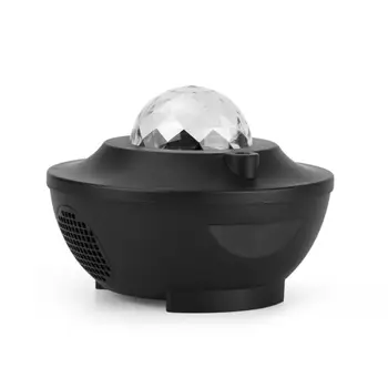 

LED Star Night Galaxy Starry Lamp Ocean Wave Projector With Music Bluetooth Speaker Remote Control for Kid