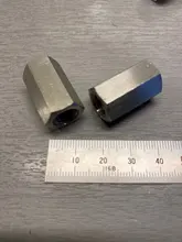 3/4-Pipe-Fitting Propane Water-Gas BSPP Female Hex-Coupling-Connector 304-Stainless-Steel
