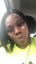 Peluca recta con corte Bob de 13x4 para mujer, cabello humano de encaje, prearrancado con pelo de bebé, Remy brasileño, cierre de Bob corto, color negro
