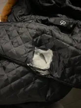 Abrigos cálidos de retales de piel sintética de conejo para mujer, a la moda chaquetas con capucha, elegantes, con cinturón de corbata, abrigos de piel de cuero para mujer