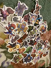 10/30/50 Uds de dibujos animados Disney pegatinas Marvel bien los Vengadores etiqueta engomada impermeable equipaje Skateboard guitarra portátil pegatinas juguete de niño