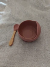 Tazón de silicona para bebé, vajilla impermeable con ventosa, juego de cucharas, sin BPA, platos de alimentación de silicona para juego de cuencos de bebé