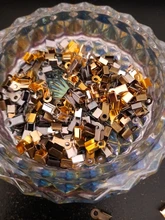 200 unids / lote, cierres de cala, tapas de extremo de cordón, cinta de cuerda, Clip de cuero, punta, conectores de cuentas de engarzado para bricolaje, suministros para hacer joyas