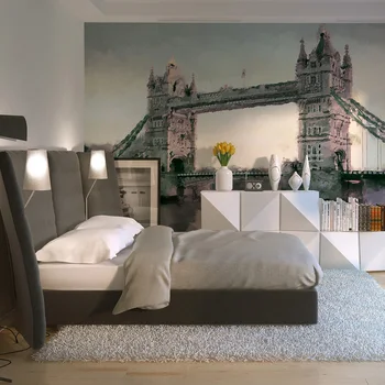 

Wall mural-Victorian Tower Bridge - 200x154 cm