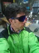 RockBros-gafas de ciclismo fotocromáticas, gafas de sol deportivas y antideslumbrantes con protección UV400 para senderismo ligero, para hombres y mujeres