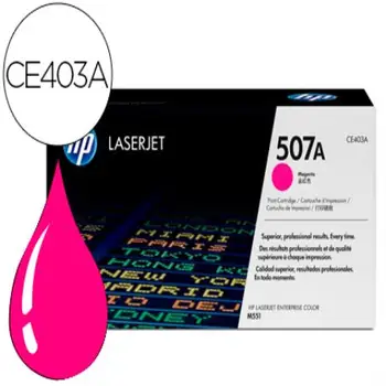 

Toner hp 507a laserjet m551/m570/pro 500 magenta 6000 pag 58388-CE403A