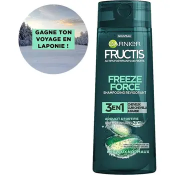 

Garnier Fructis Freeze Force 3-in-1 Shampoo Aloe Man hair, scalp and beard 250ml