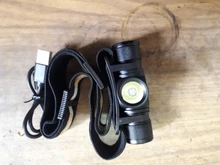 LED Headlamp Head-Torch Boruit D10 Rechargeable Waterproof 18650 Powerful-3000lm Camping