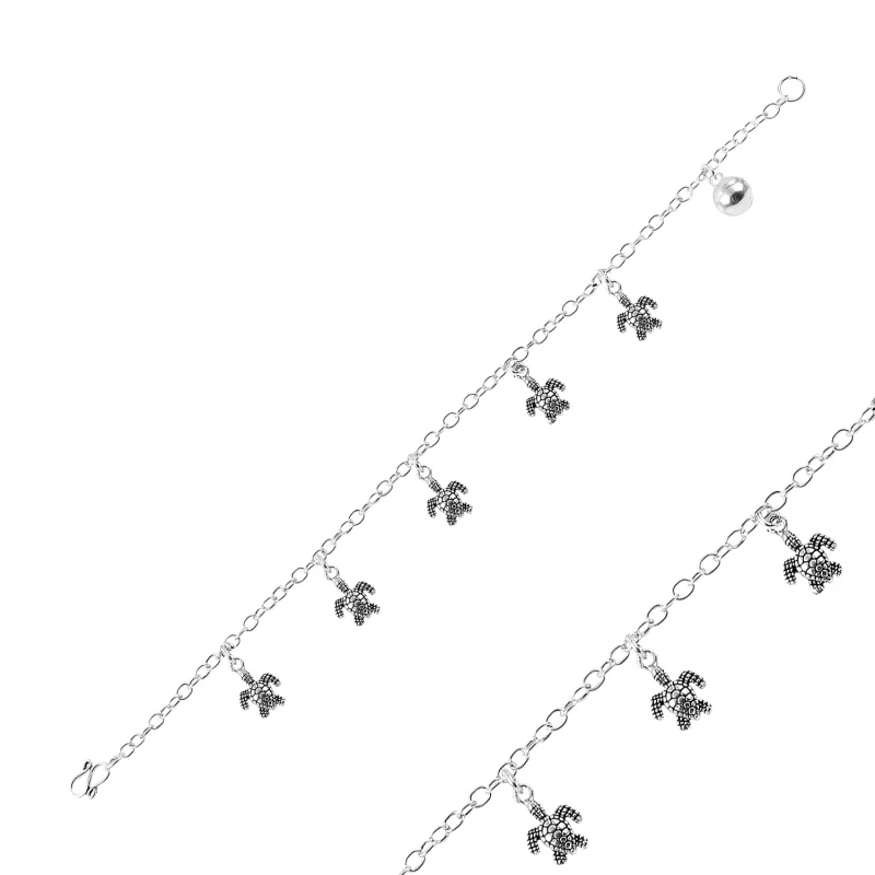 

Silver 925 Sterling Sterling Turtle Bracelet
