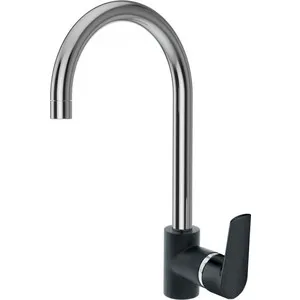 

Damixa origin balance Chrome/black kitchen faucet (790720000)