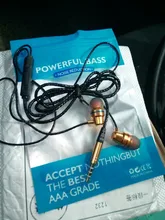 In-Ear-Headphones Stereo-Bass-Headset DUSZAKE Samsung Wired for Xiaomi Metal Hifi Mic