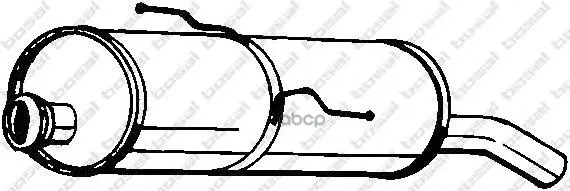 Основной Глушитель Peugeot 206 98 Bosal арт. 190355