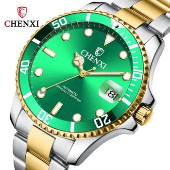 

CHENXI 2020 New Men Mechanical watch Stainless Steel 30ATM Waterproof Wristwatch Brand Luxury Men automatic watch Reloj Hombre