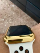 Funda protectora para apple Watch, funda de 44mm/40mm para iwatch de 42mm/38mm, accesorios de parachoques para apple watch series 6 5 4 3 SE