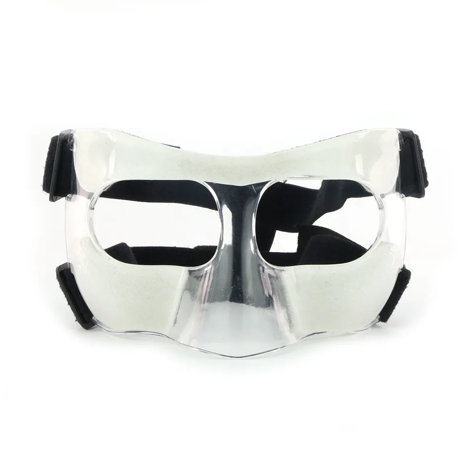 Clear Basketball Mask Sports Helmet Elastic Strap Girls Softball For
