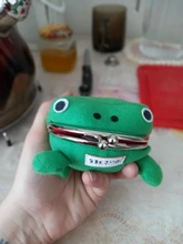 2021 1 Uds Venta caliente Rana cartera Anime de dibujos animados cartera moneda monedero Manga Cartera de franela lindo monedero titular de la moneda