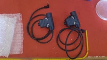 Adaptador de auriculares militares U94 PTT, para Icom / Kenwood/Midland/Talkabout Motorola/auriculares de teléfono móvil, enchufe de Cable PTT
