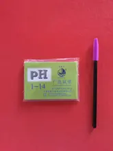 80 tiras/paquete PH 1-14 Tornasol papel probador PH papeles indicador Universal prueba de papel para acuario de agua