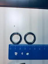 Vale la pena 5 unids/lote Camping senderismo O forma anillo al aire libre herramientas de aleación de Zinc de EDC hebillas Clips de mosquetón redondo ganchos disparador