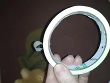 Cinta adhesiva de color para pintura, cinta de papel lacquer de mano, arte, papel texturizado