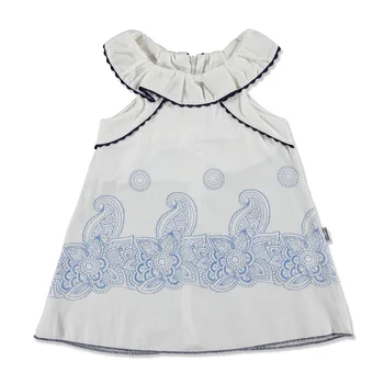 

ebebek Bebemania Summer Baby Girl Poplin Ruffle Detailed Dress