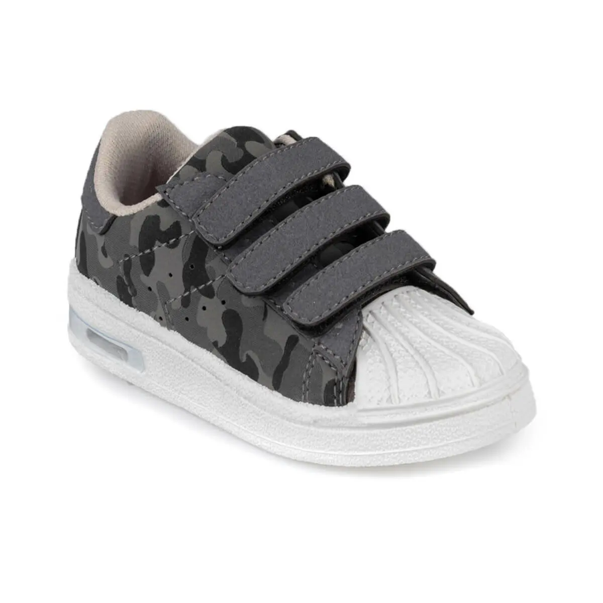 

FLO MONTY CAMO 9PR Gray Male Child Shoes KINETIX