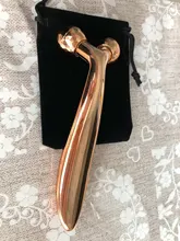 Rodillo masajeador 3D para estiramiento de la piel, herramienta de masaje Facial para estiramiento de la piel, arrugas, Bar360, giratoria, cara delgada Y con forma