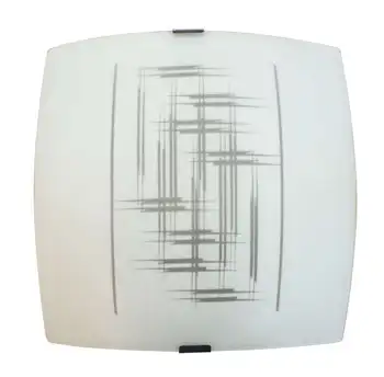 

Lamp NPB 09-60-003 "elegant" 300x300 M83 mat. White/clip stamp metal. (ind. pack) eletex 1005205729
