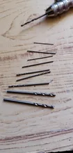 Mini taladro manual de aluminio de alta calidad con mandril sin llave + 10 Uds., broca helicoidal, herramientas rotativas de perforación para carpintería #279519