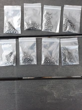 JACKFISH-conector de pesca de acero inoxidable, de 8 palabras anillo giratorio, anillo sólido giratorio, 50 unids/lote, herramientas de anzuelo de pesca