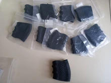 Funda protectora de goma antideslizante para pistola táctica, funda de agarre para Glock, accesorios de pistola negra