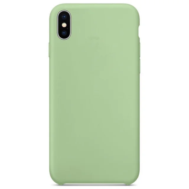 Silicon case for 5/5S/6/7/8/X/xs/xr/11/11pro12/12pro/12 Pro Max Green one