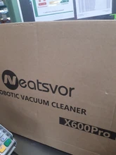 NEATSVOR-Robot aspirador X600 Pro, succión potente de 6000PA, 5200mA, Carga automática, navegación láser de vacío, área de limpieza