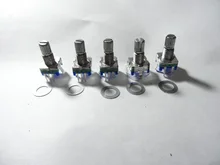 360-Degree Switch Rotary-Encoder Push-Button 5pin-Handle 20-Position Built-In 5pcs/Lot