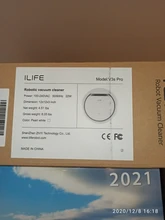 ILIFE V3s Pro Robot Aspirador 600pa succión máquina ideal para los pelos de mascotas anti-colisión y auto-carga