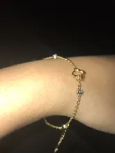 JeeMango de acero inoxidable Flor de cristal CZ colgante de planta pulseras para las mujeres cadena de oro rosa y pulsera de enlace pulsera JB19114