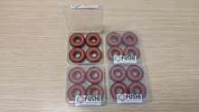 Wheel-Bearing Skateboard Inline-Roller 608 2rs ABEC9 Sealed-8x22x7-Mm-Shaft Red 16pcs