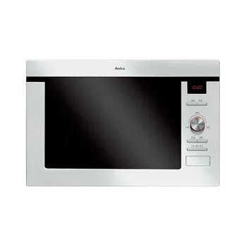 

Amica microwave AMM-25 B integrable stainless steel. Capacity 25 L. Power 900 W and Grill 1450 W. 5 Levels power