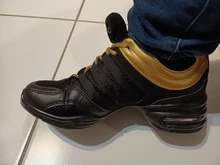 Zapatos de malla de Jazz para mujer, zapatillas modernas de suela exterior blanda, transpirables, ligeras, para baile y Fitness