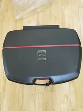 Caja de equipaje para motocicleta, estuche superior con 2 llaves, equipaje de Scooter multifuncional, para almacenamiento de equipaje, 45L