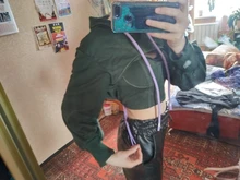 Gray Sweatshirt Short TWOTWINSTYLE Women Tops Hooded-Collar Long-Sleeve Fashion Casual